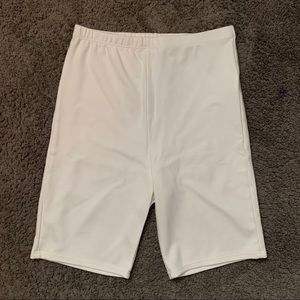3 for $20🌟white biker shorts